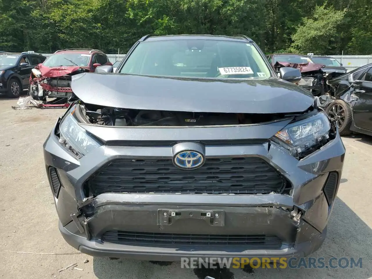 5 Photograph of a damaged car JTMMWRFV0ND158278 TOYOTA RAV4 2022