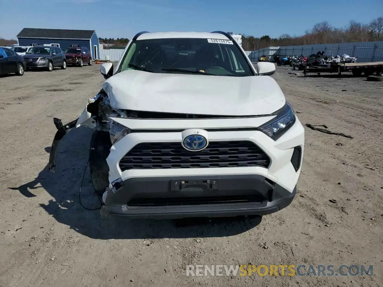 5 Photograph of a damaged car JTMMWRFV0ND162234 TOYOTA RAV4 2022