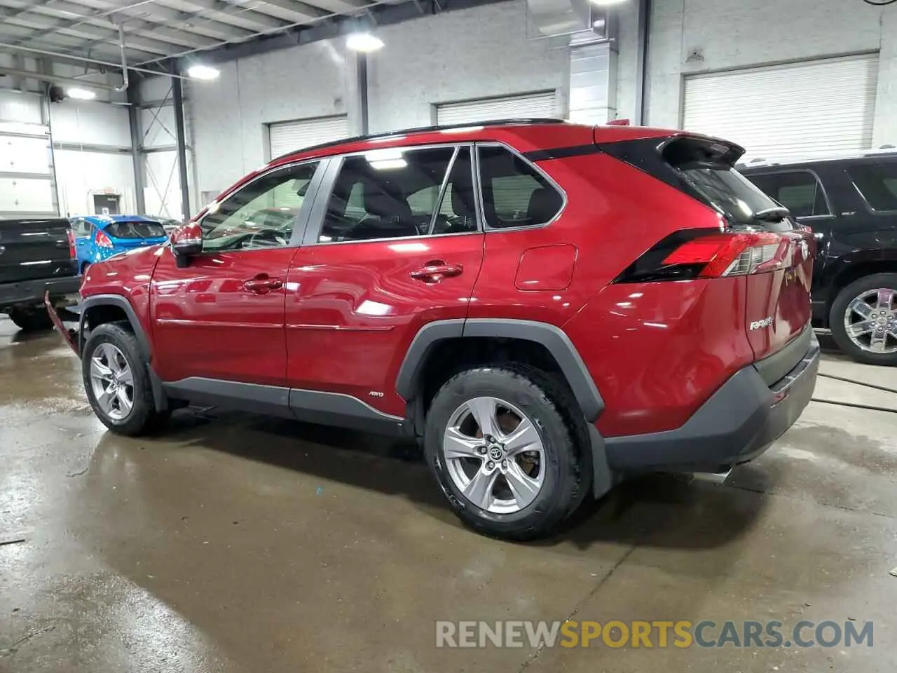 2 Photograph of a damaged car JTMMWRFV2ND154667 TOYOTA RAV4 2022