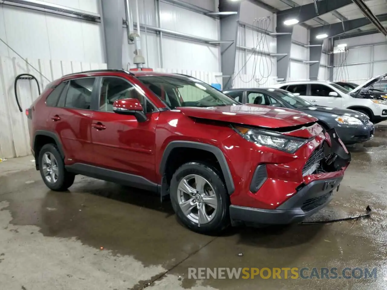 4 Photograph of a damaged car JTMMWRFV2ND154667 TOYOTA RAV4 2022