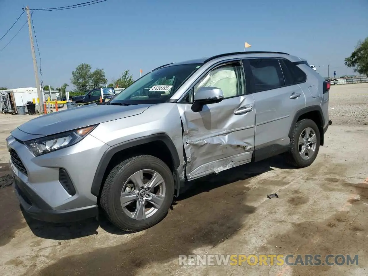 1 Photograph of a damaged car JTMMWRFV4ND152855 TOYOTA RAV4 2022