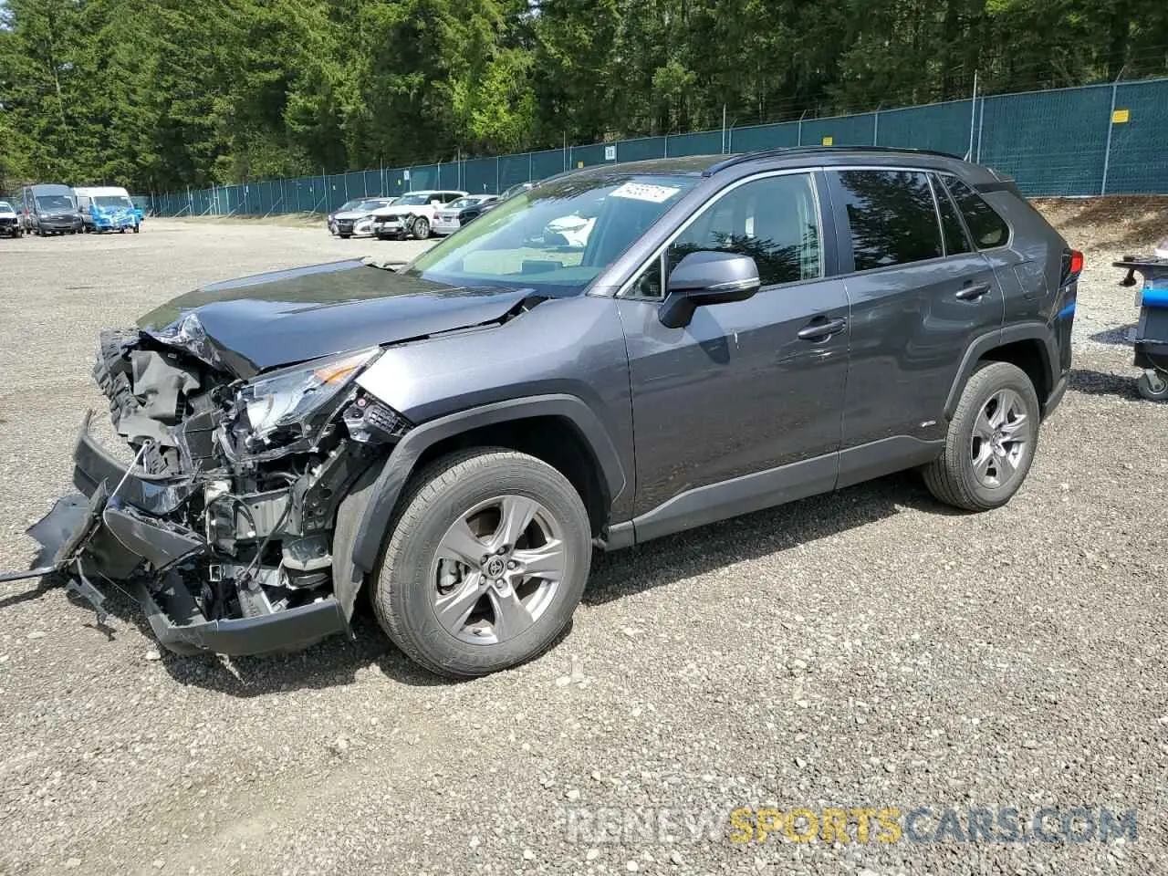 1 Photograph of a damaged car JTMMWRFV6ND144188 TOYOTA RAV4 2022