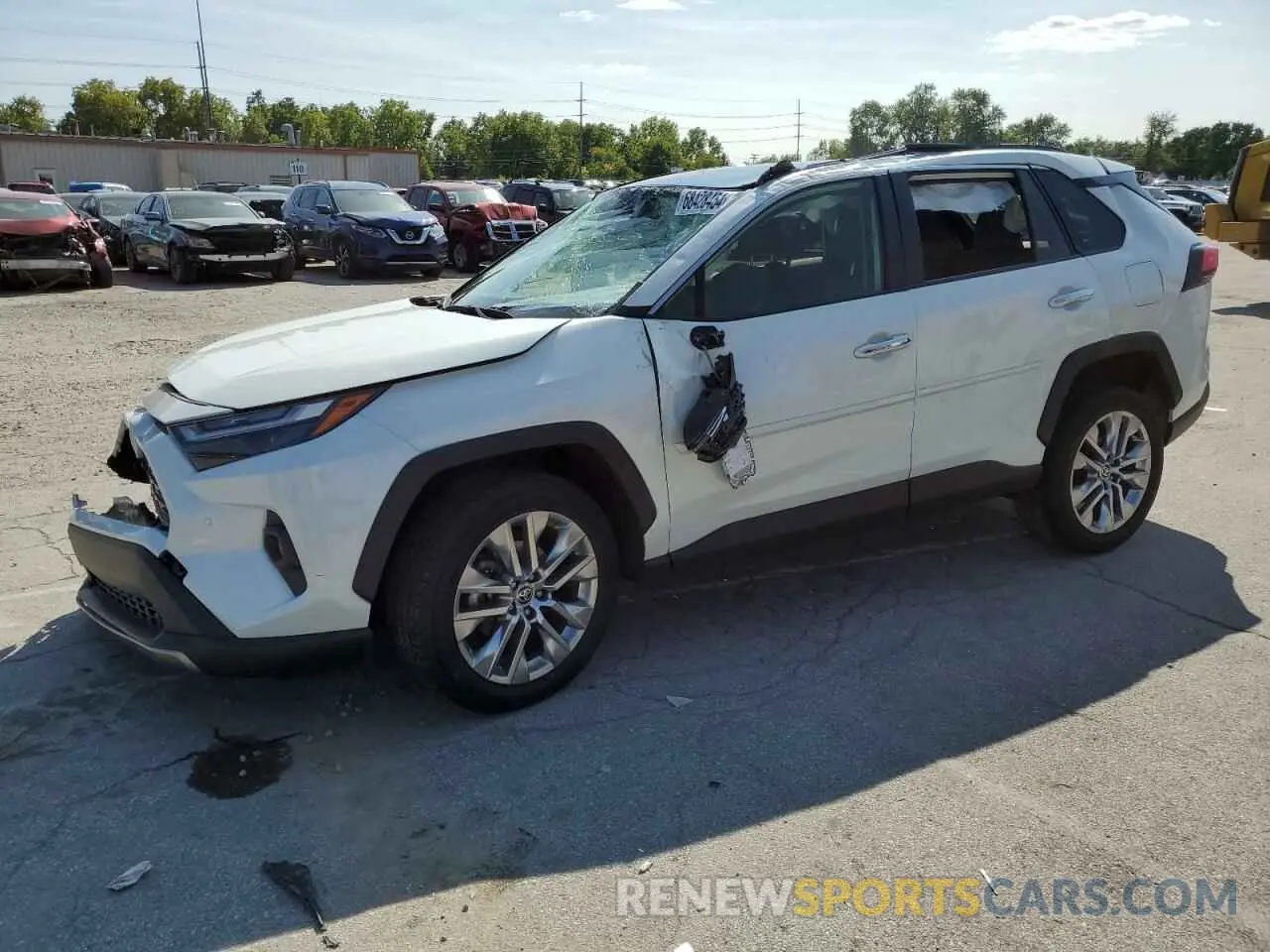 1 Photograph of a damaged car JTMN1RFV7ND086434 TOYOTA RAV4 2022