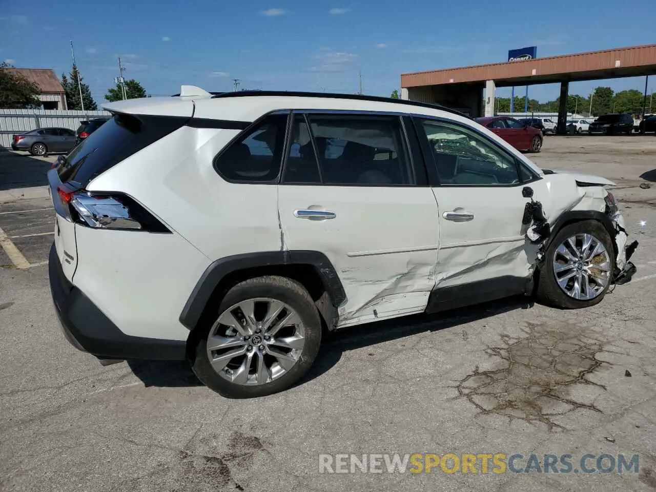 3 Photograph of a damaged car JTMN1RFV7ND086434 TOYOTA RAV4 2022