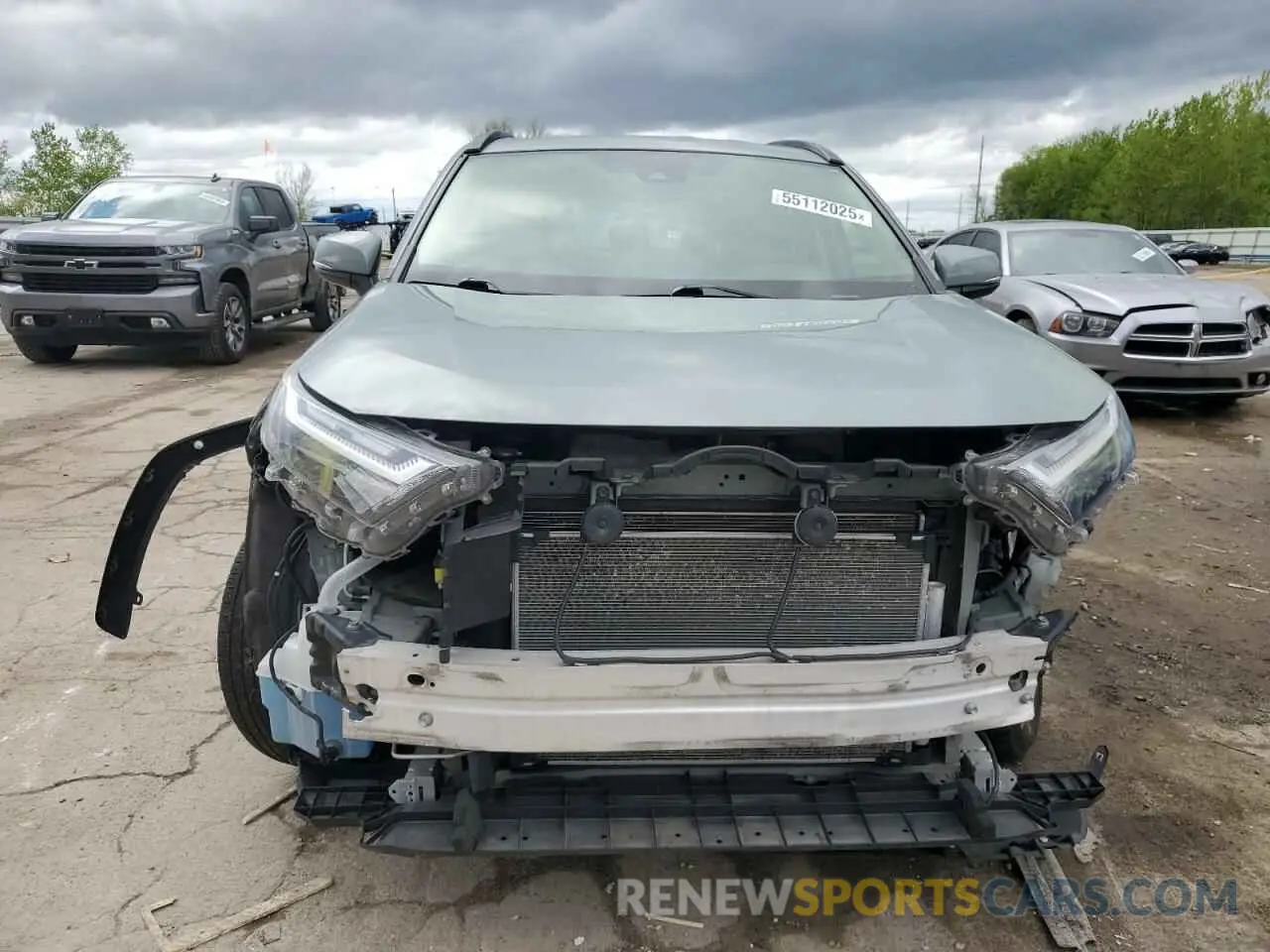 5 Photograph of a damaged car JTMP1RFV5ND086621 TOYOTA RAV4 2022