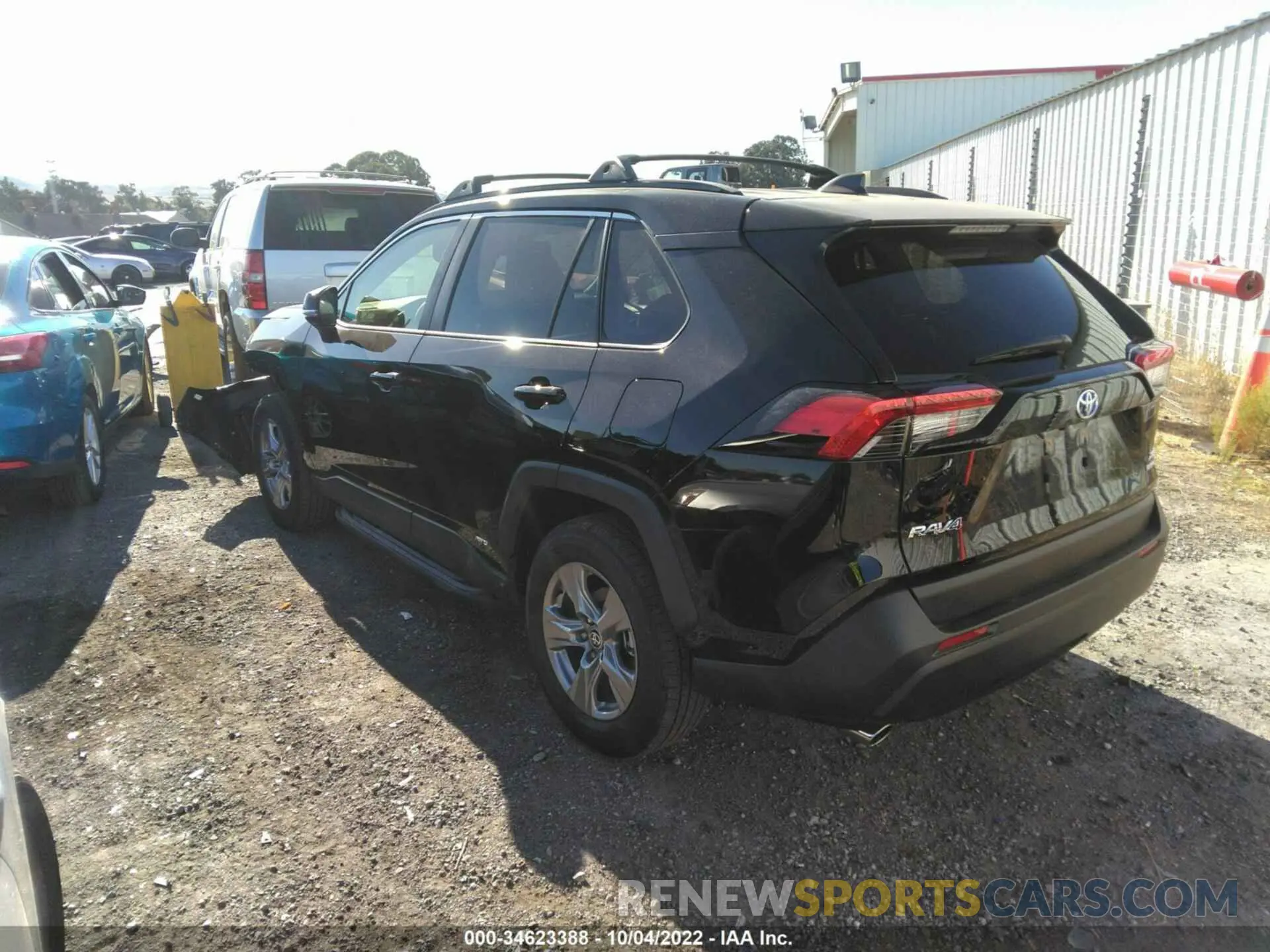 3 Photograph of a damaged car JTMRWRFV1ND154553 TOYOTA RAV4 2022