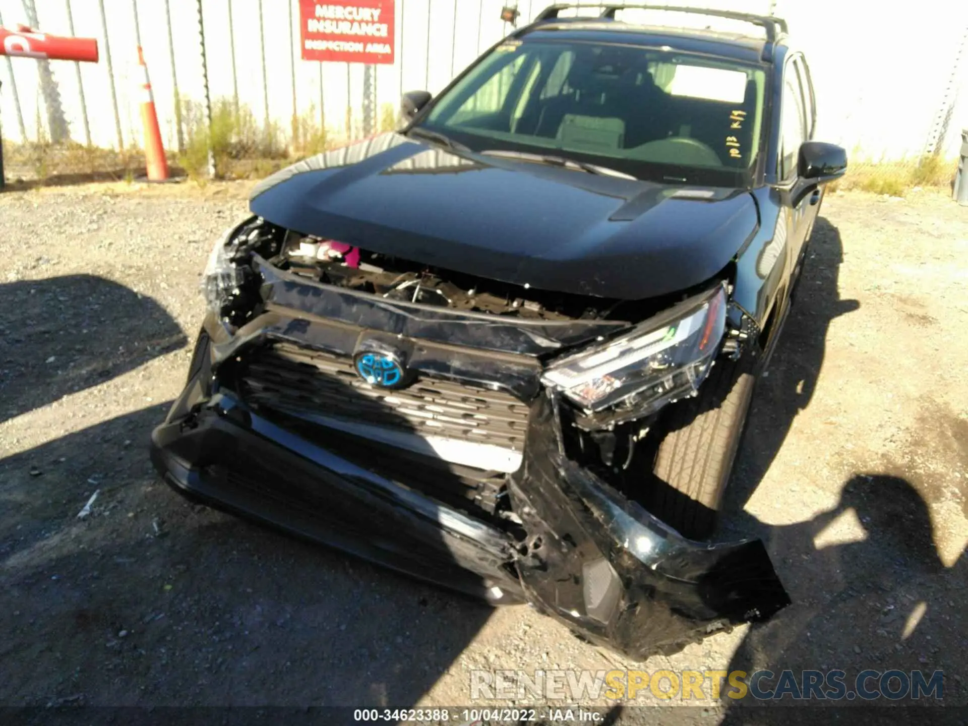 6 Photograph of a damaged car JTMRWRFV1ND154553 TOYOTA RAV4 2022