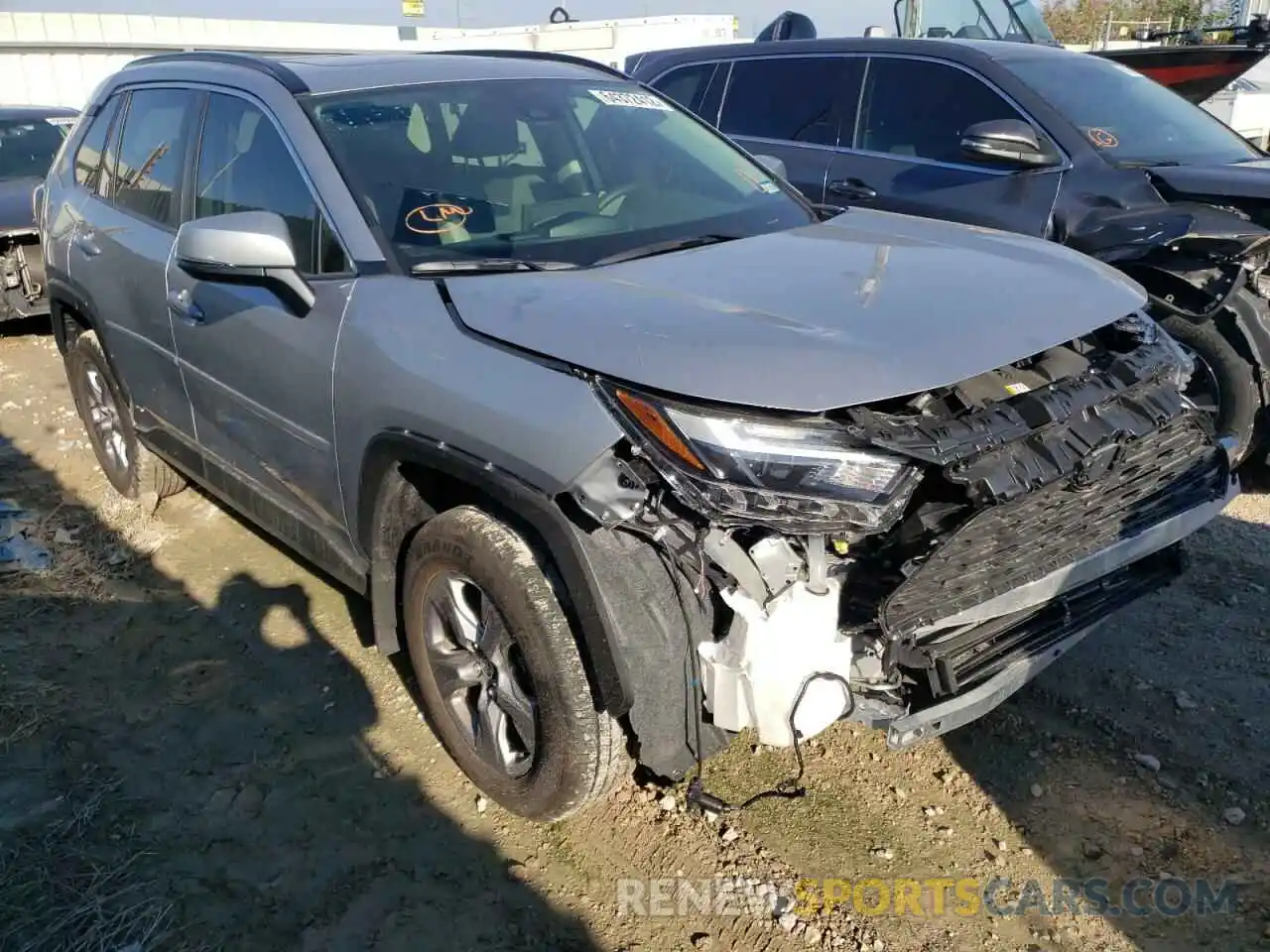 1 Photograph of a damaged car JTMRWRFV6ND153852 TOYOTA RAV4 2022