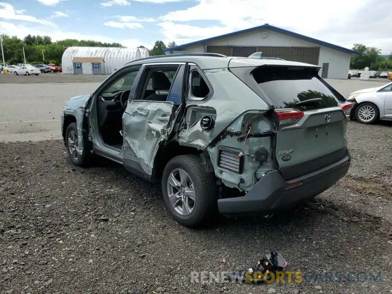 3 Photograph of a damaged car JTMRWRFV6ND562885 TOYOTA RAV4 2022