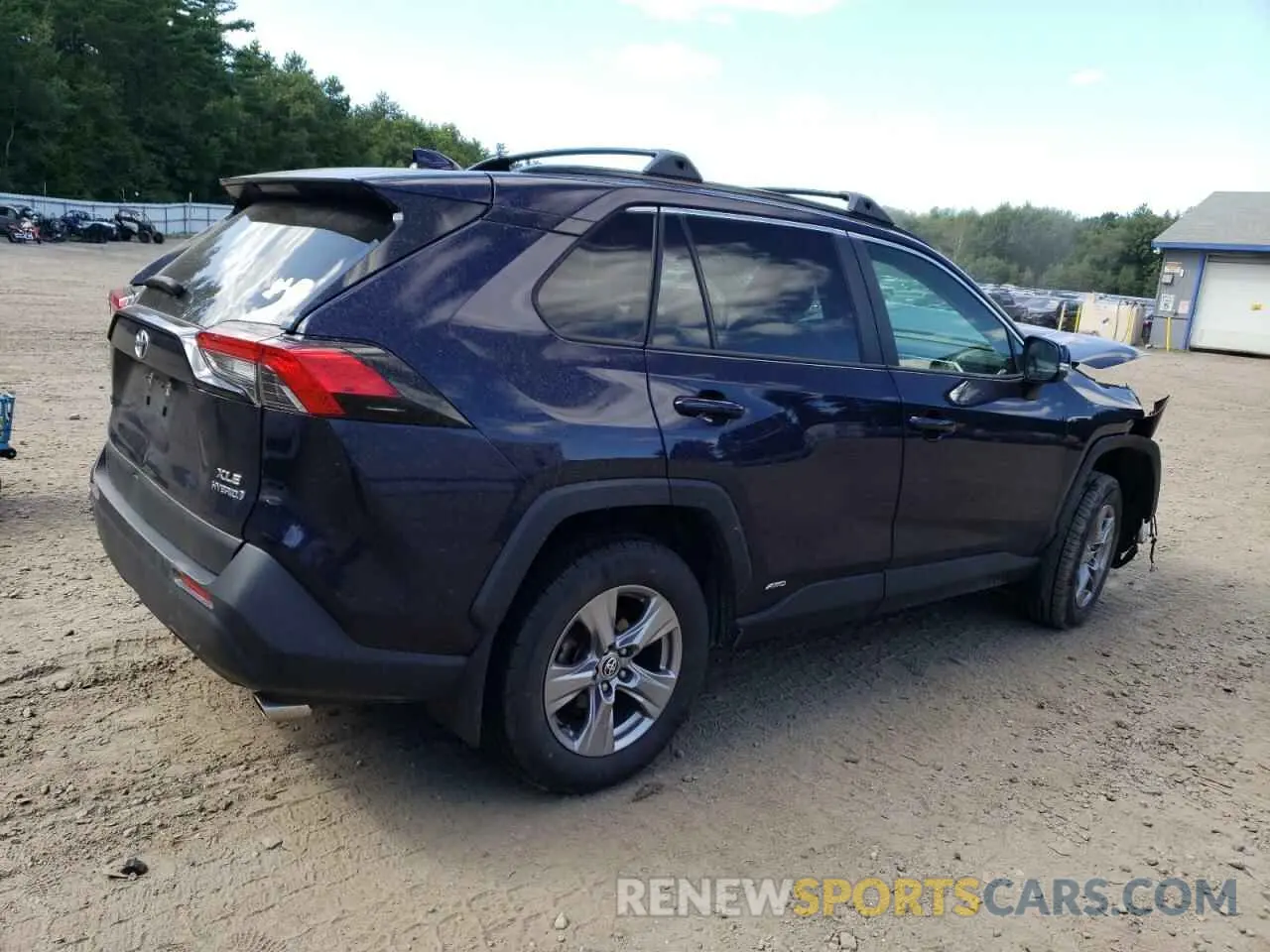 3 Photograph of a damaged car JTMRWRFV7ND567609 TOYOTA RAV4 2022
