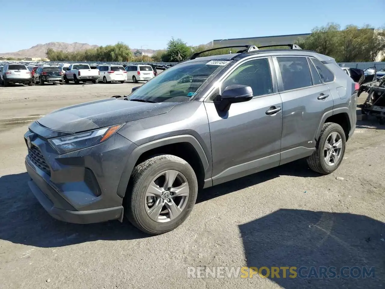 1 Photograph of a damaged car JTMRWRFV9ND164019 TOYOTA RAV4 2022