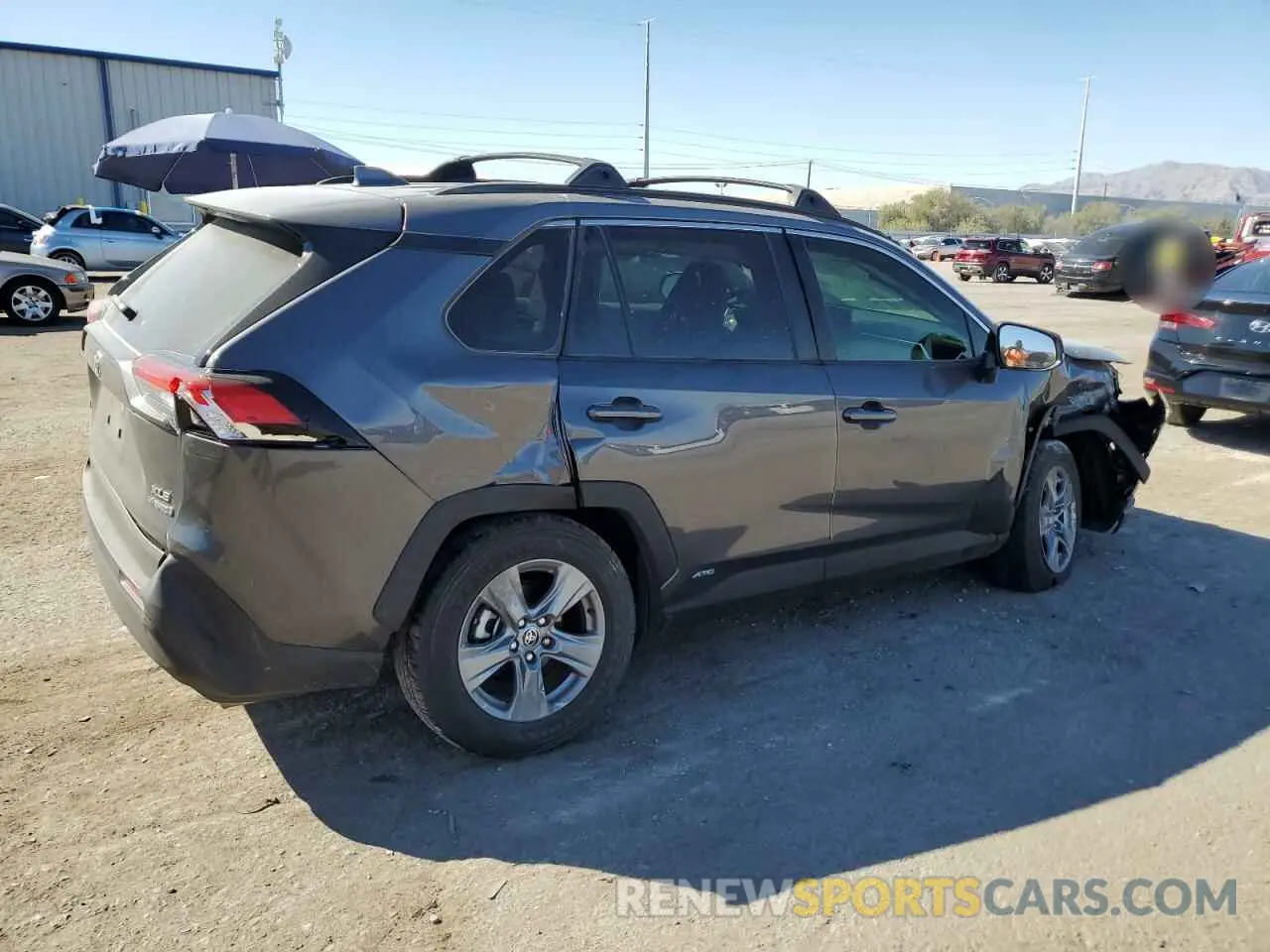 3 Photograph of a damaged car JTMRWRFV9ND164019 TOYOTA RAV4 2022