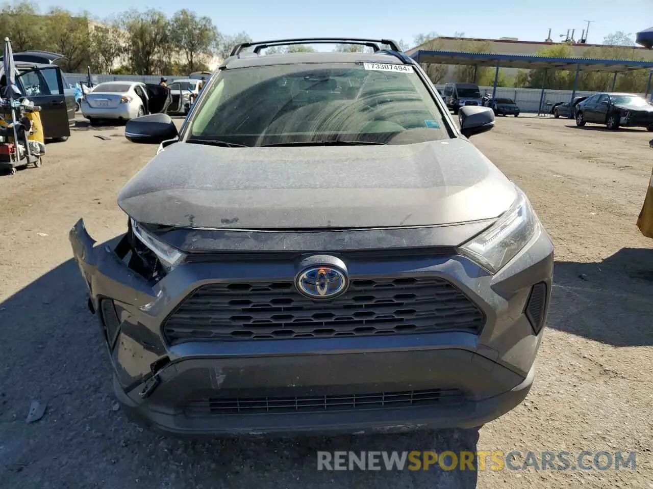 5 Photograph of a damaged car JTMRWRFV9ND164019 TOYOTA RAV4 2022