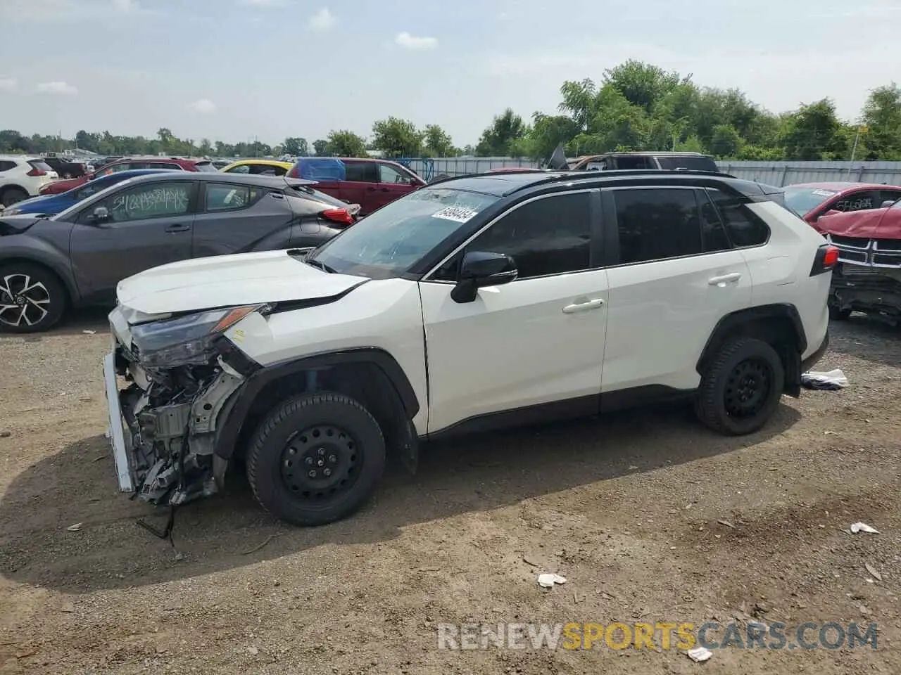 1 Photograph of a damaged car 2T35WRFV7PW154027 TOYOTA RAV4 2023