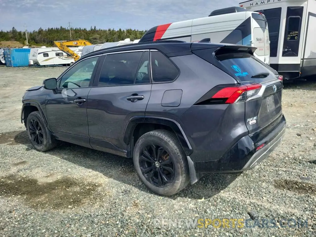 2 Photograph of a damaged car 2T35WRFVXPW176393 TOYOTA RAV4 2023