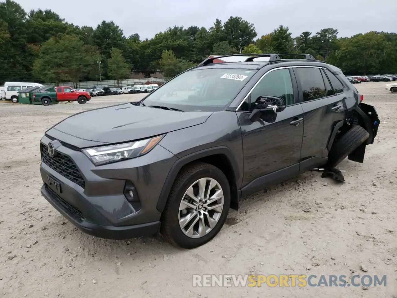 1 Photograph of a damaged car 2T3A1RFV0PC329149 TOYOTA RAV4 2023