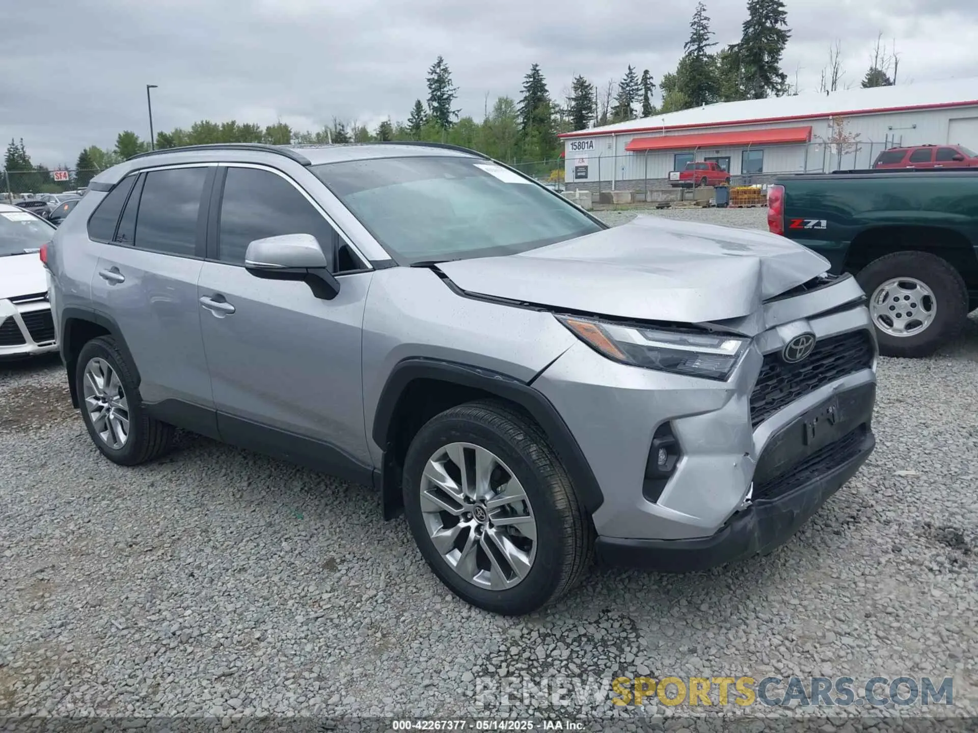 1 Photograph of a damaged car 2T3A1RFV0PC331368 TOYOTA RAV4 2023