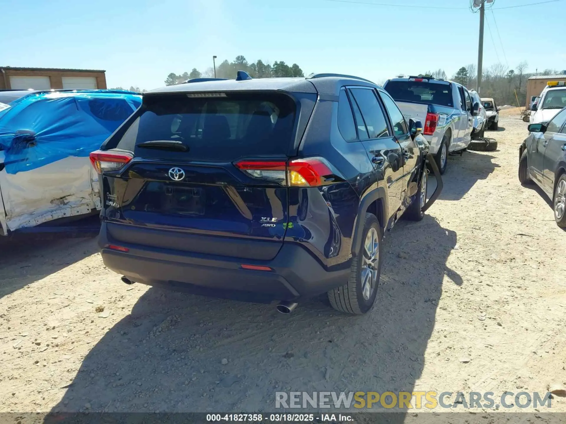 4 Photograph of a damaged car 2T3A1RFV0PW376051 TOYOTA RAV4 2023
