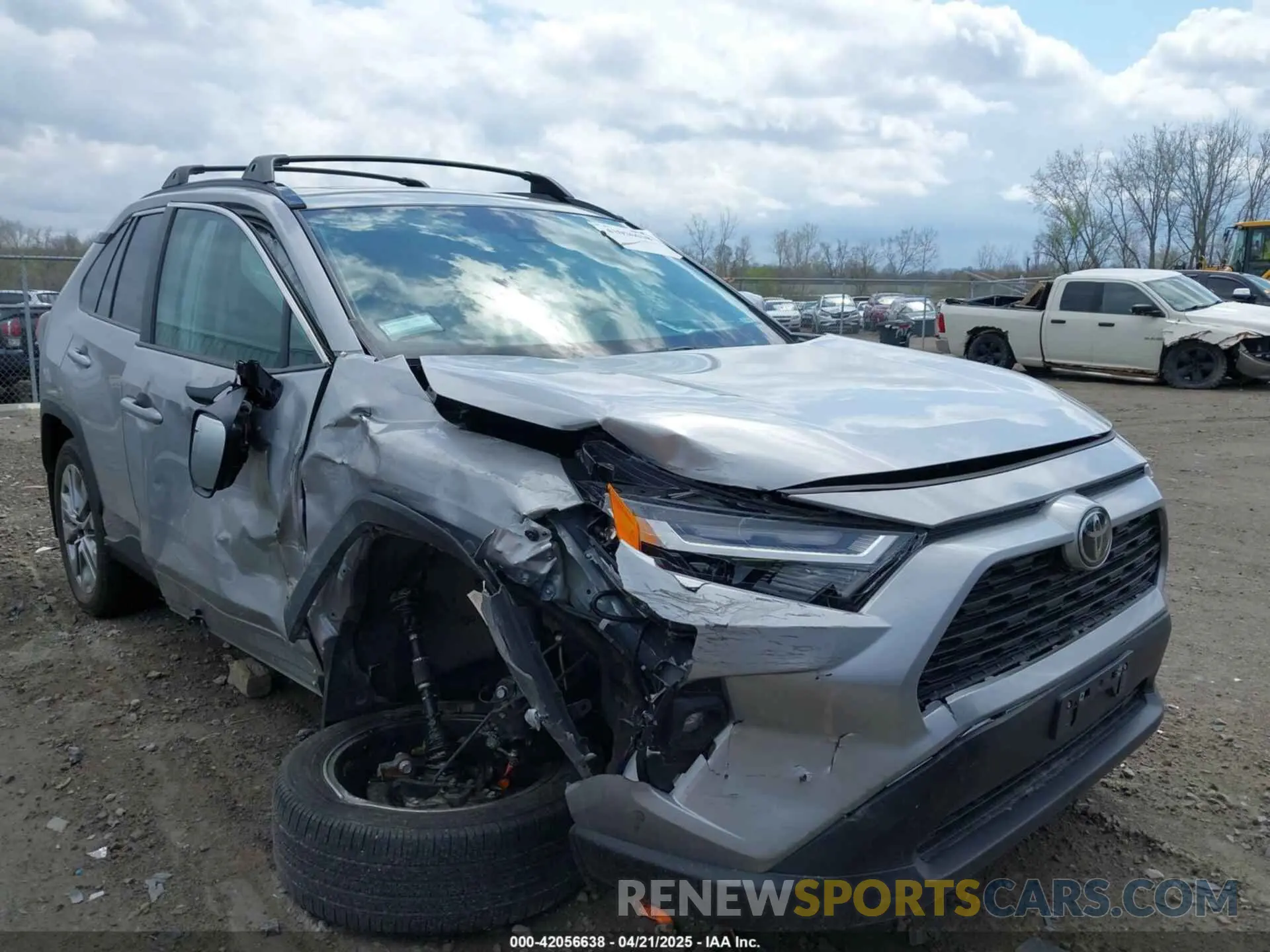 1 Photograph of a damaged car 2T3A1RFV1PC357297 TOYOTA RAV4 2023