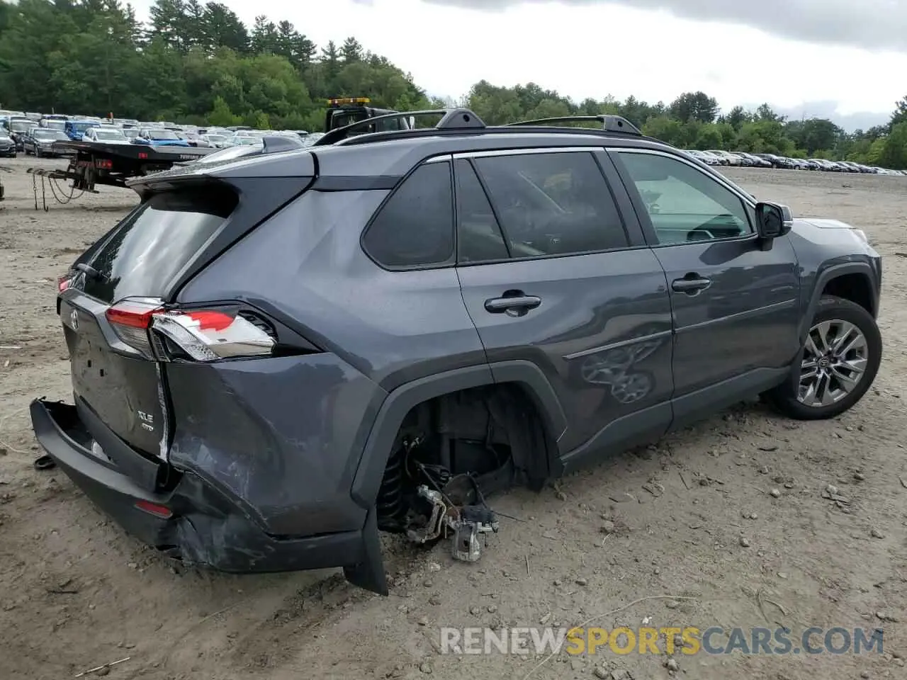 3 Photograph of a damaged car 2T3A1RFV1PC377159 TOYOTA RAV4 2023