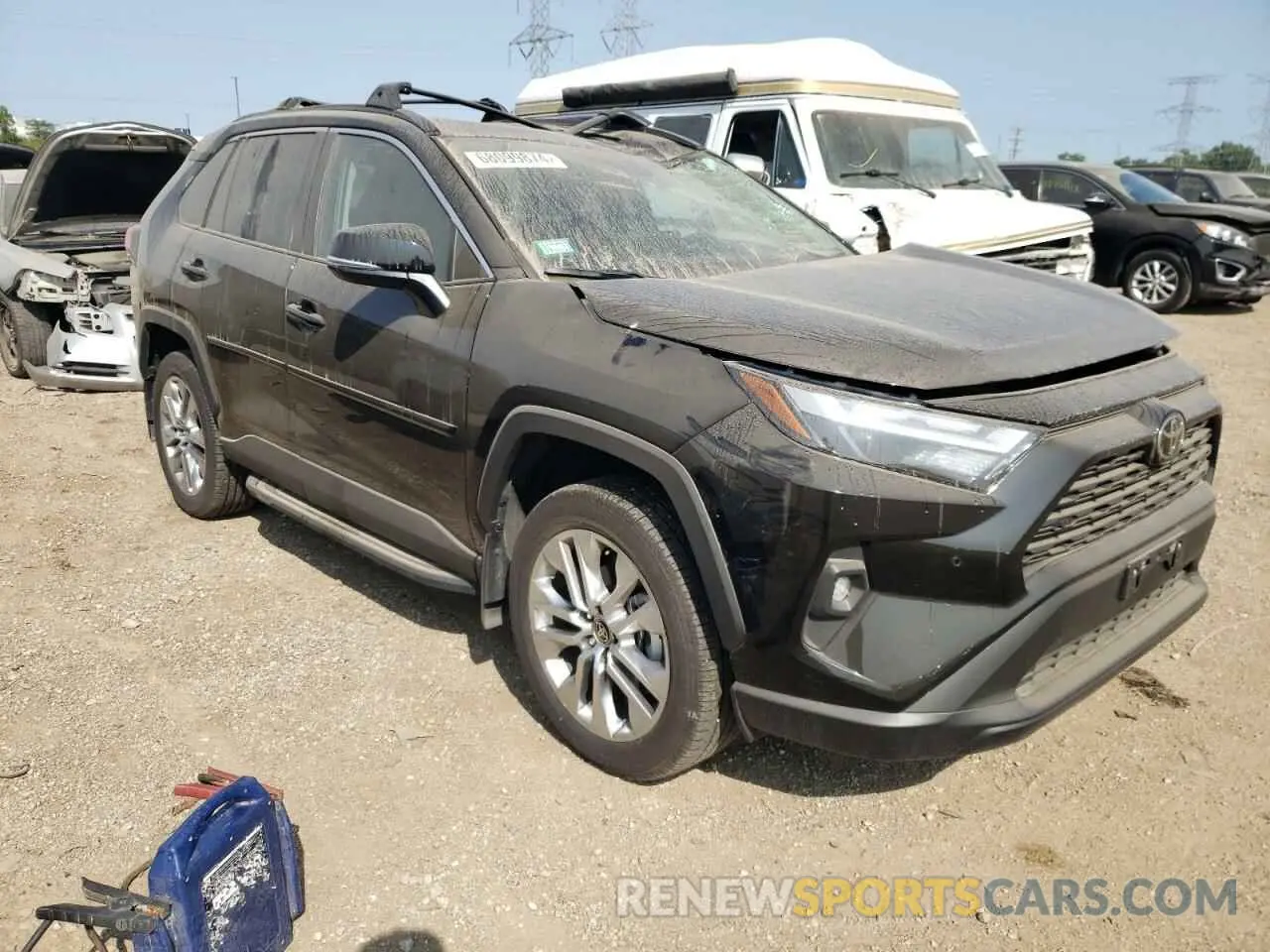 4 Photograph of a damaged car 2T3A1RFV1PC384354 TOYOTA RAV4 2023