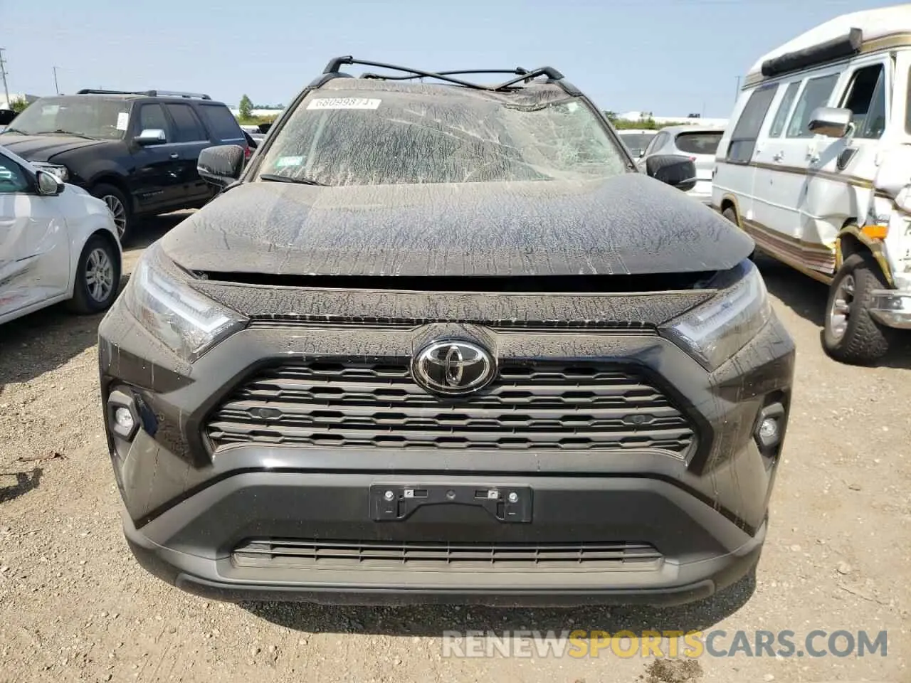 5 Photograph of a damaged car 2T3A1RFV1PC384354 TOYOTA RAV4 2023