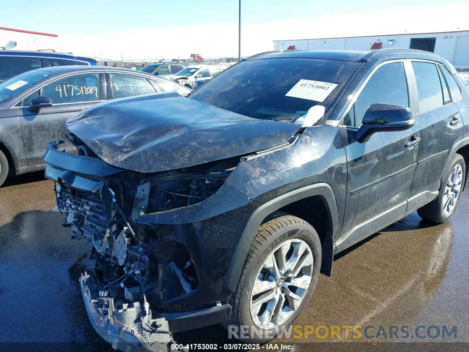 2 Photograph of a damaged car 2T3A1RFV1PW396812 TOYOTA RAV4 2023