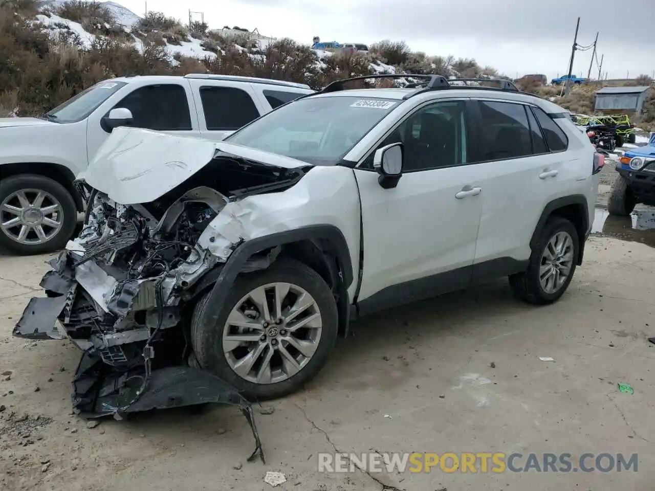 1 Photograph of a damaged car 2T3A1RFV2PW393112 TOYOTA RAV4 2023