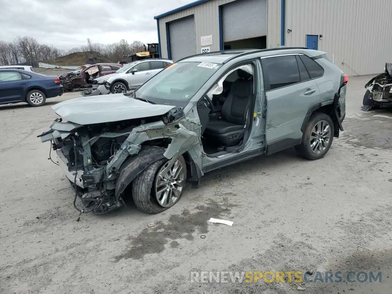 1 Photograph of a damaged car 2T3A1RFV3PW351919 TOYOTA RAV4 2023