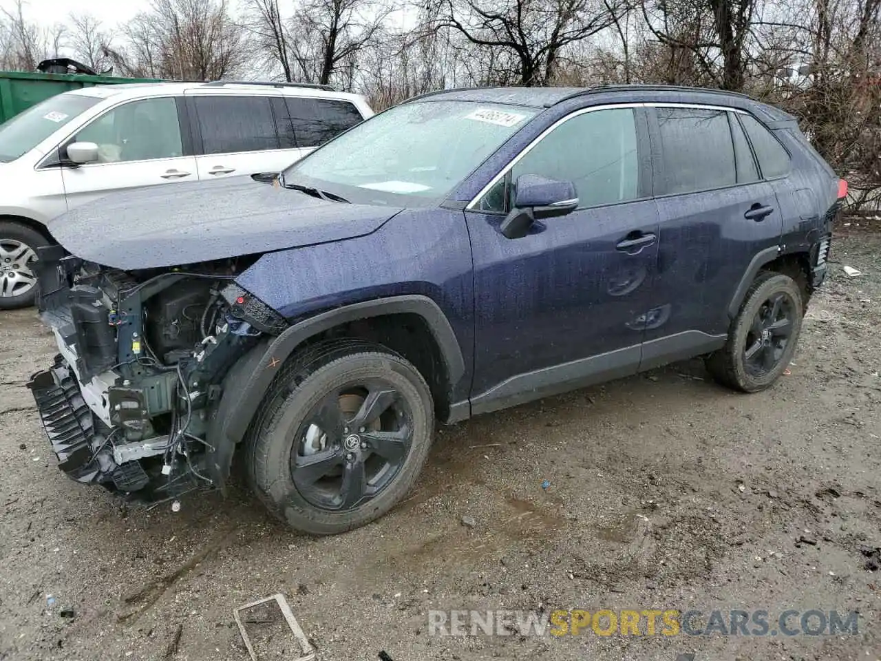 1 Photograph of a damaged car 2T3A1RFV4PW378319 TOYOTA RAV4 2023