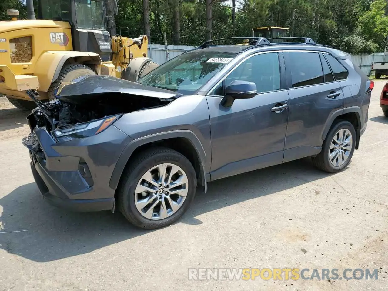 1 Photograph of a damaged car 2T3A1RFV4PW395881 TOYOTA RAV4 2023