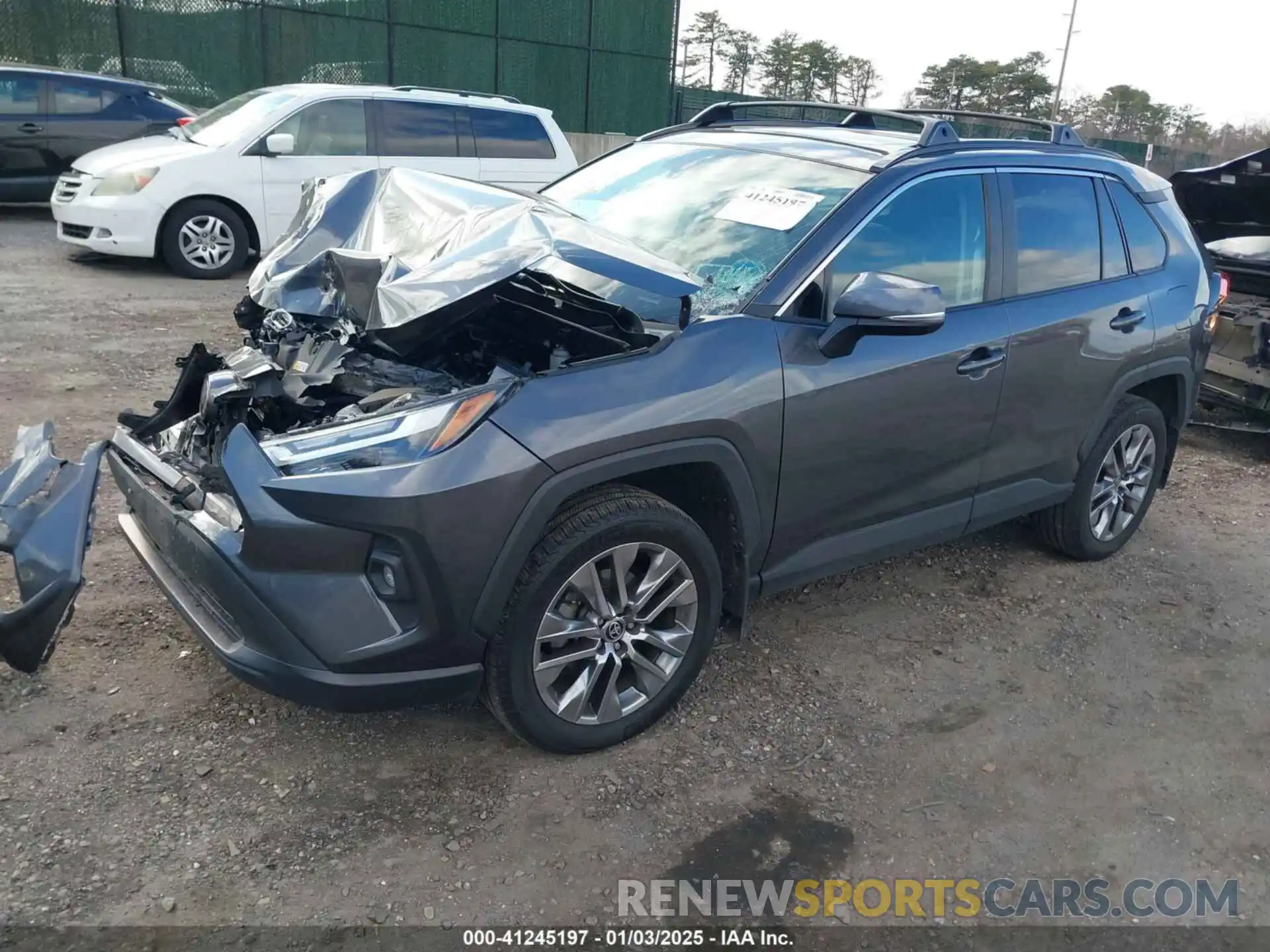 2 Photograph of a damaged car 2T3A1RFV5PC353687 TOYOTA RAV4 2023