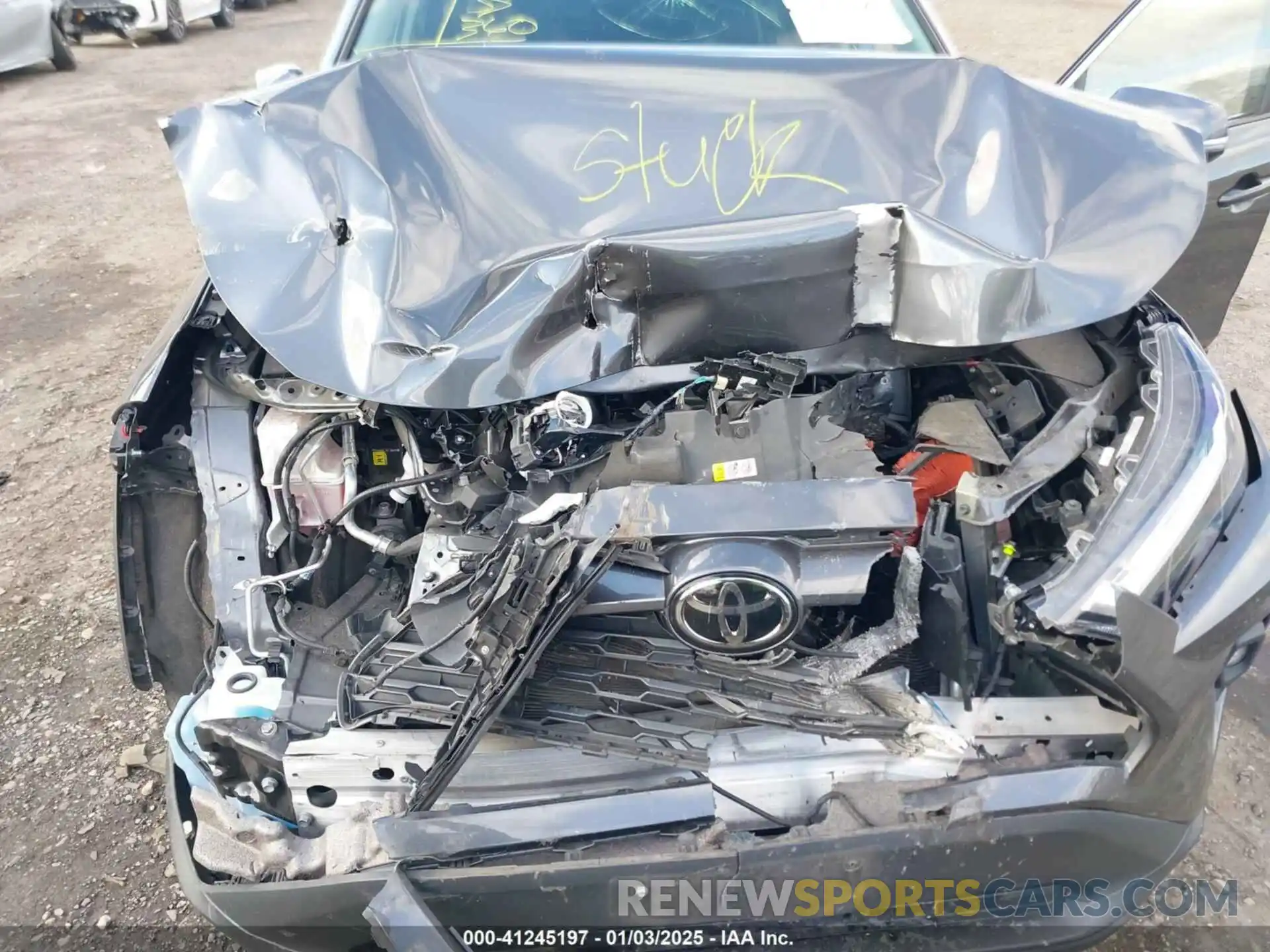 6 Photograph of a damaged car 2T3A1RFV5PC353687 TOYOTA RAV4 2023