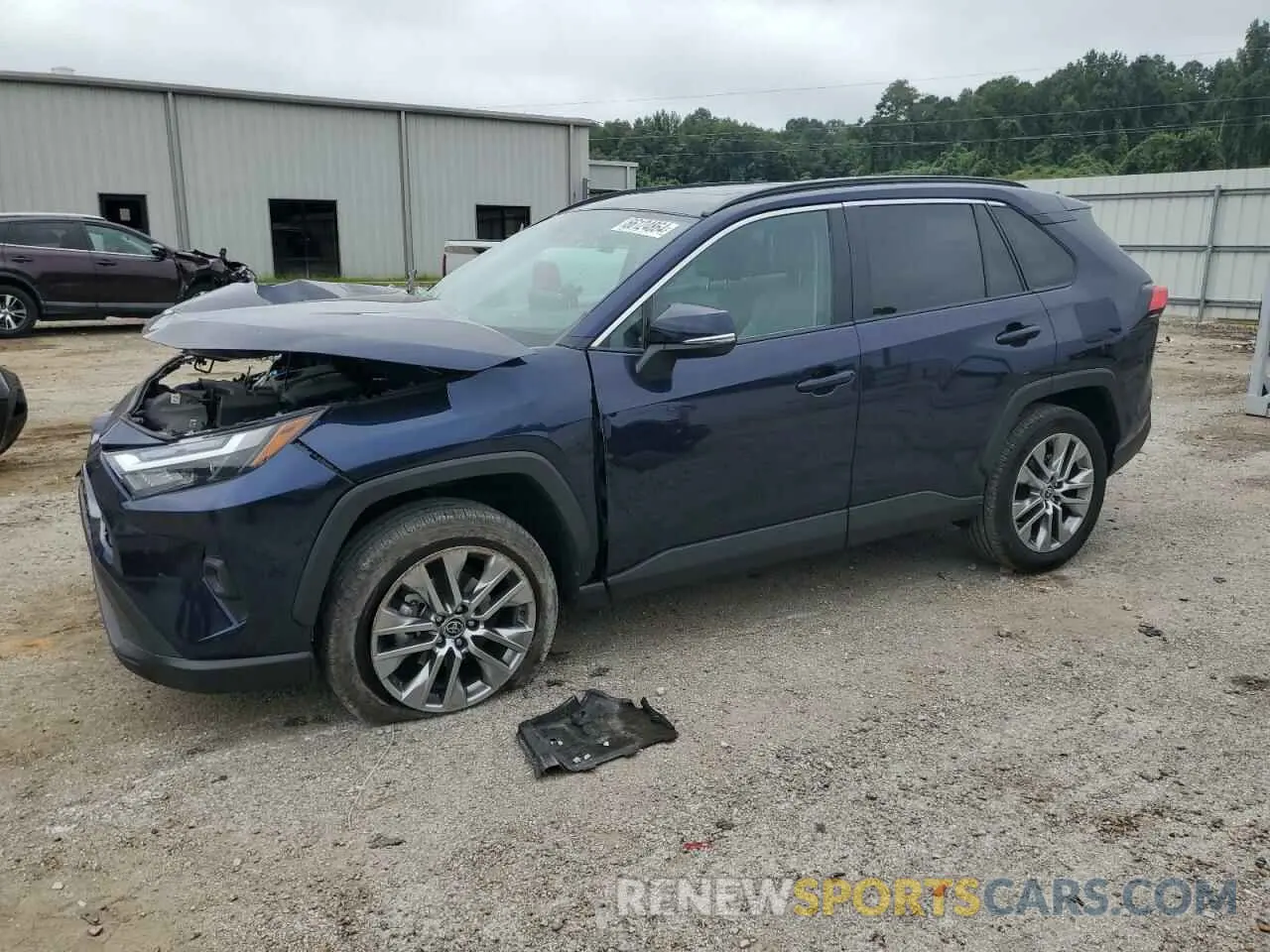 1 Photograph of a damaged car 2T3A1RFV5PW355325 TOYOTA RAV4 2023