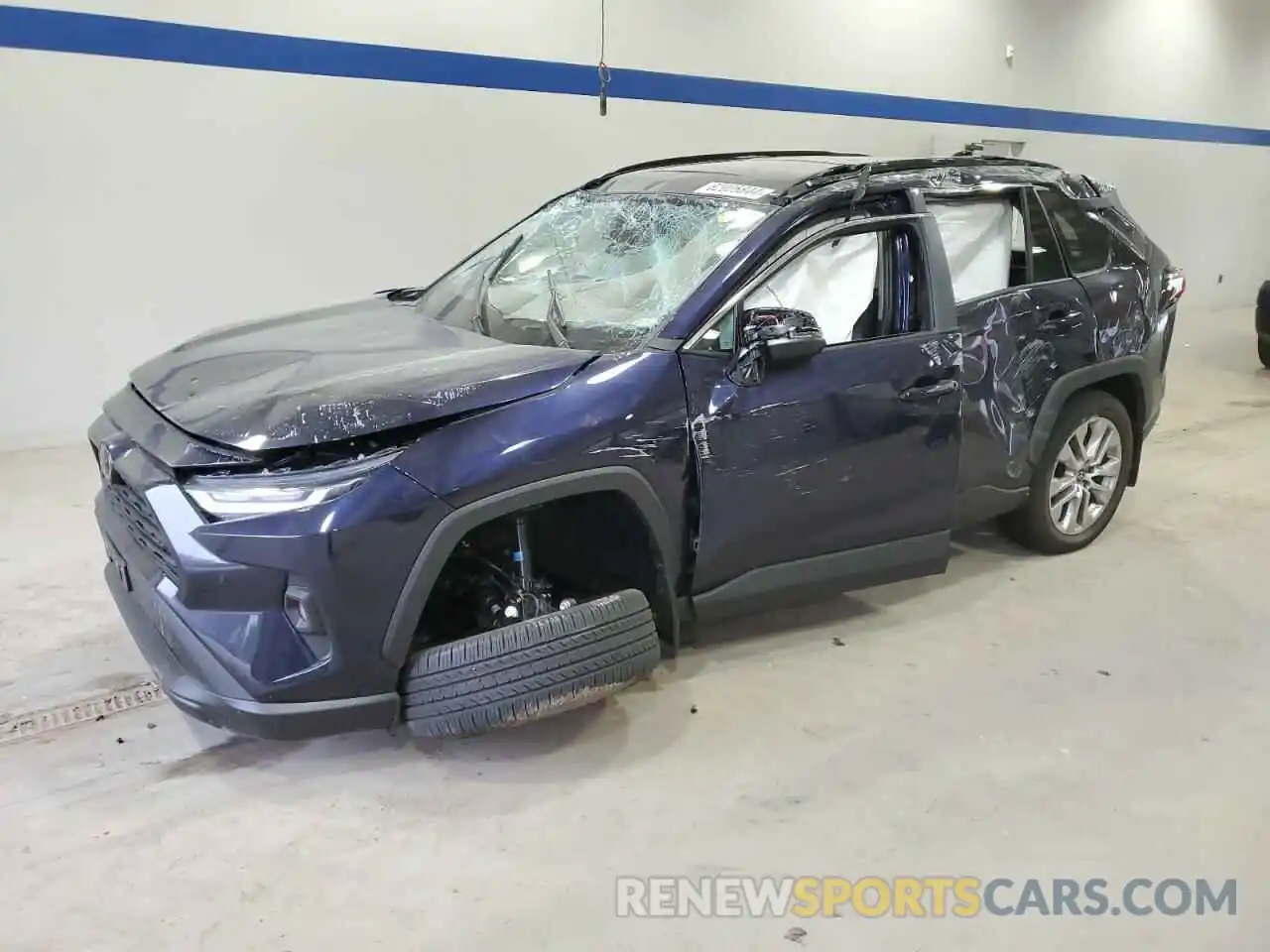 1 Photograph of a damaged car 2T3A1RFV6PW395946 TOYOTA RAV4 2023