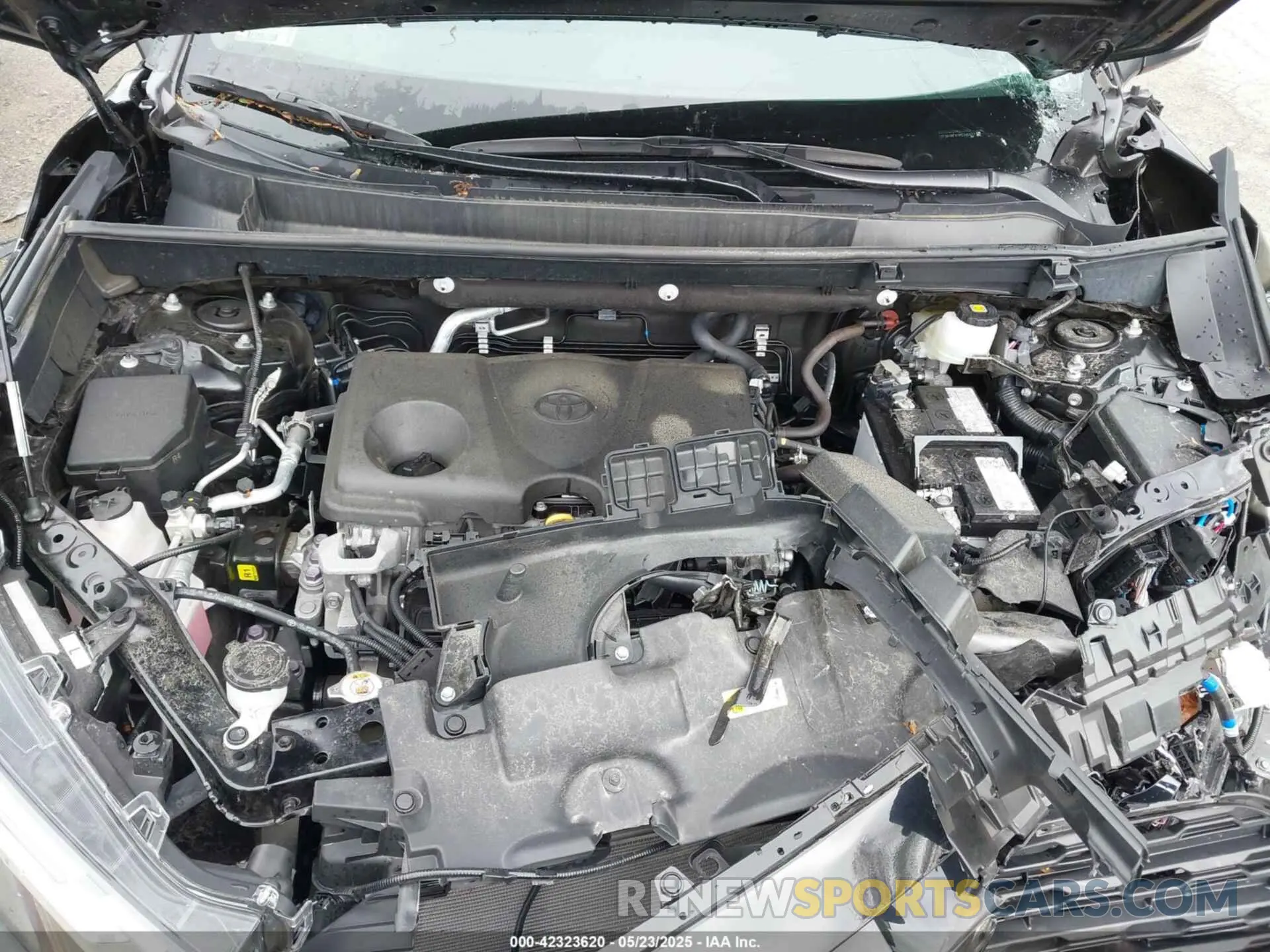 10 Photograph of a damaged car 2T3A1RFV7PC345557 TOYOTA RAV4 2023