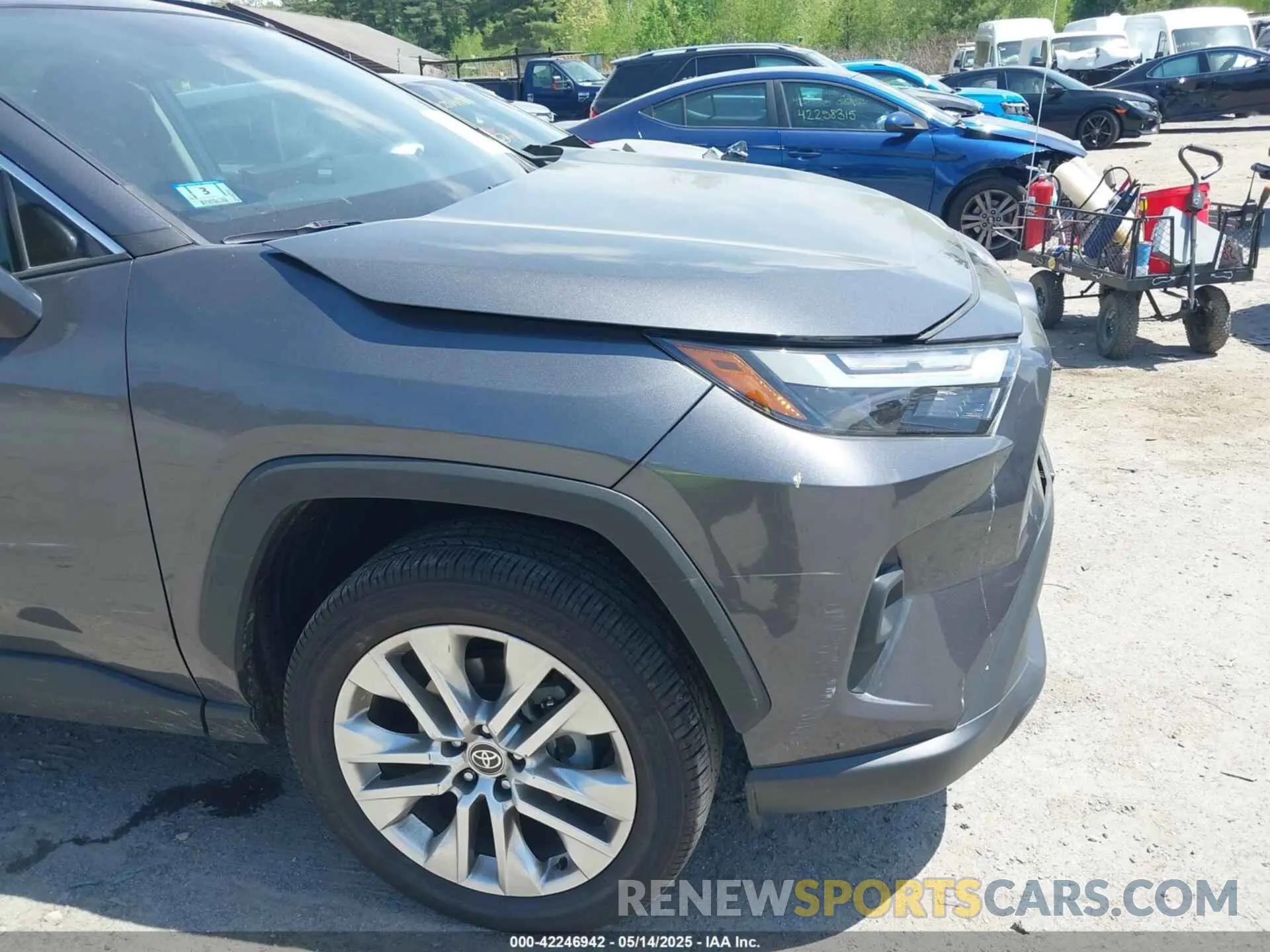 6 Photograph of a damaged car 2T3A1RFV7PC388232 TOYOTA RAV4 2023