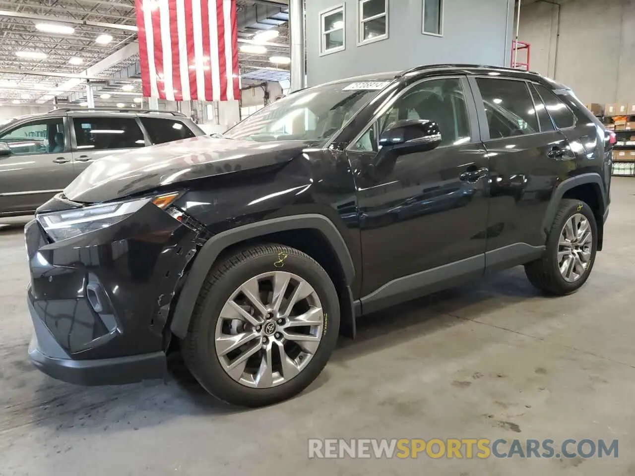 1 Photograph of a damaged car 2T3A1RFV8PC381385 TOYOTA RAV4 2023
