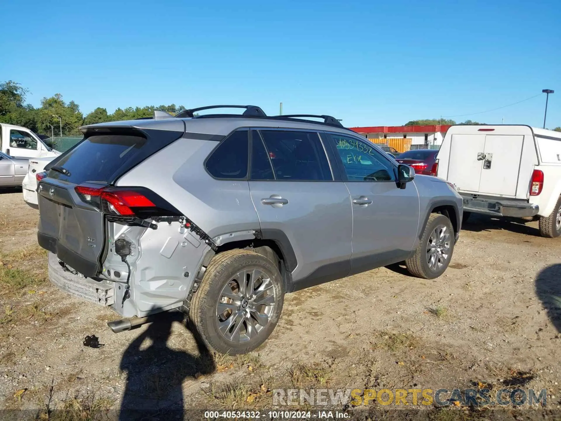 4 Photograph of a damaged car 2T3A1RFVXPC369965 TOYOTA RAV4 2023