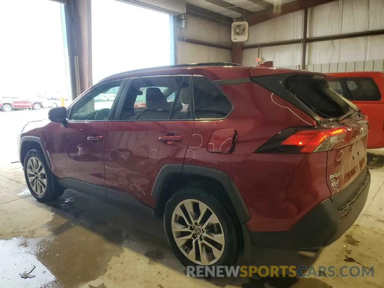 2 Photograph of a damaged car 2T3A1RFVXPW345325 TOYOTA RAV4 2023