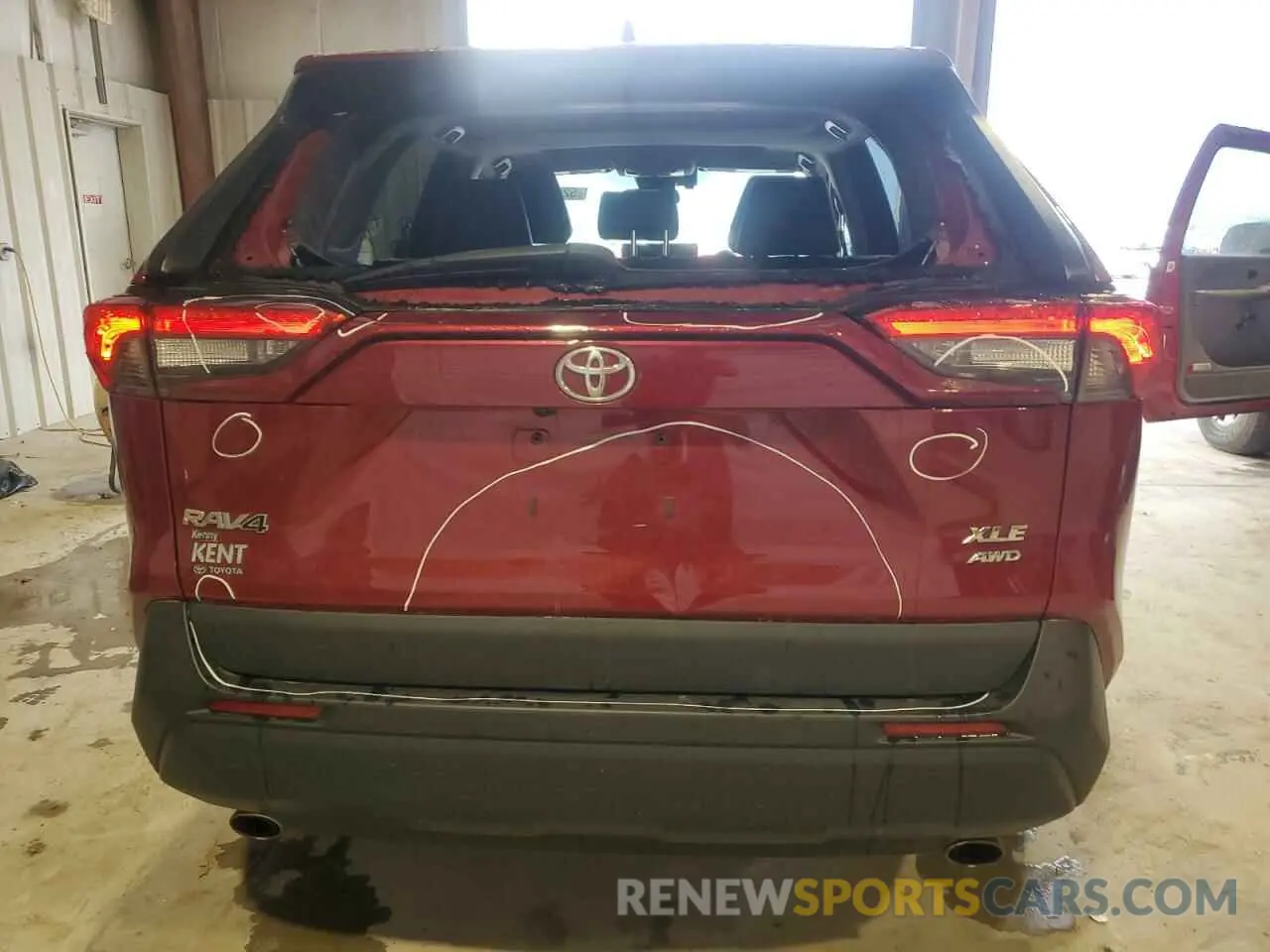6 Photograph of a damaged car 2T3A1RFVXPW345325 TOYOTA RAV4 2023