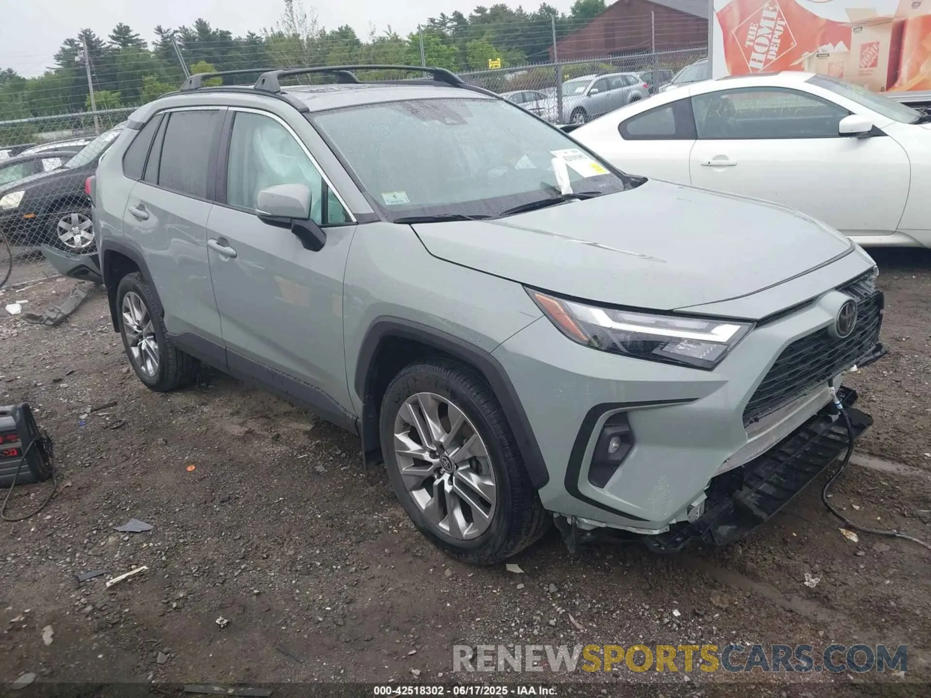 1 Photograph of a damaged car 2T3A1RFVXPW364683 TOYOTA RAV4 2023
