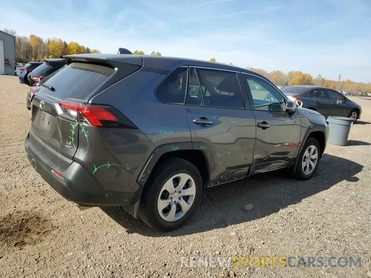 3 Photograph of a damaged car 2T3B1RFV9PC352241 TOYOTA RAV4 2023