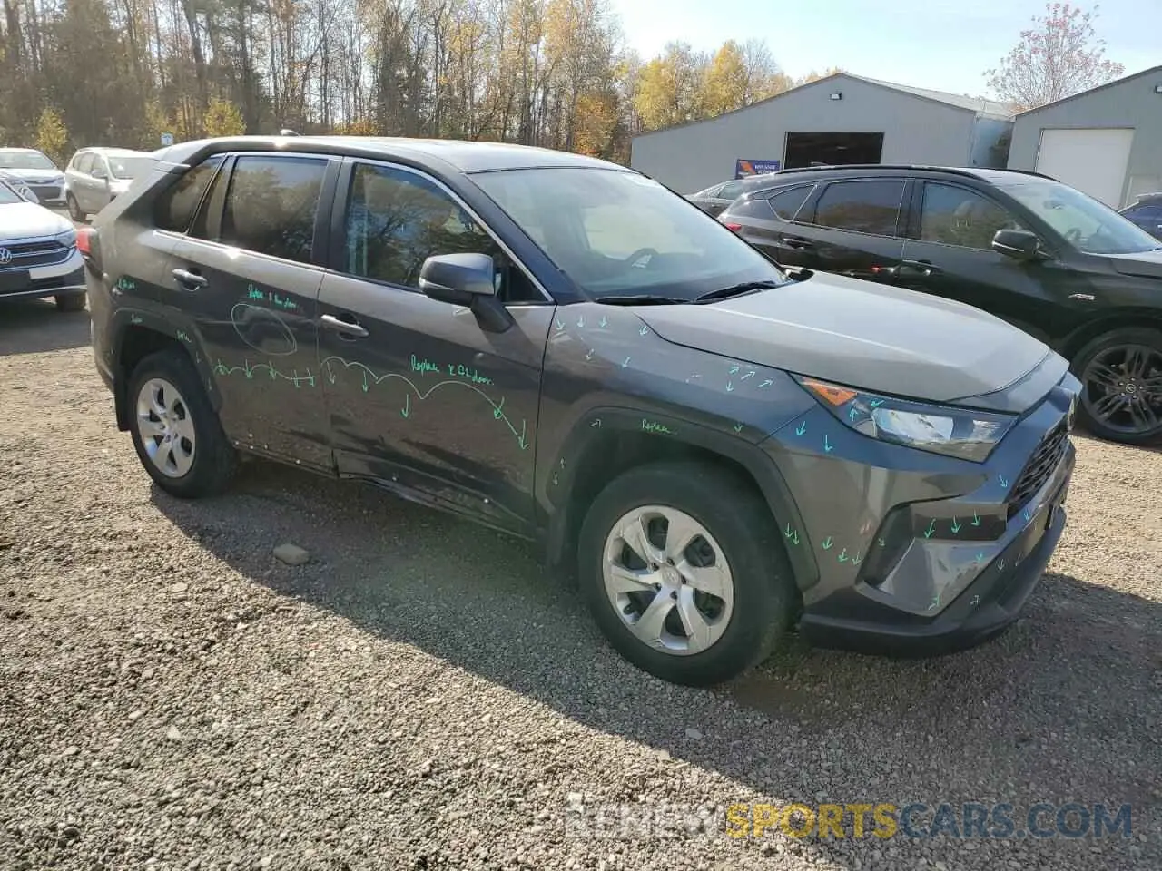 4 Photograph of a damaged car 2T3B1RFV9PC352241 TOYOTA RAV4 2023