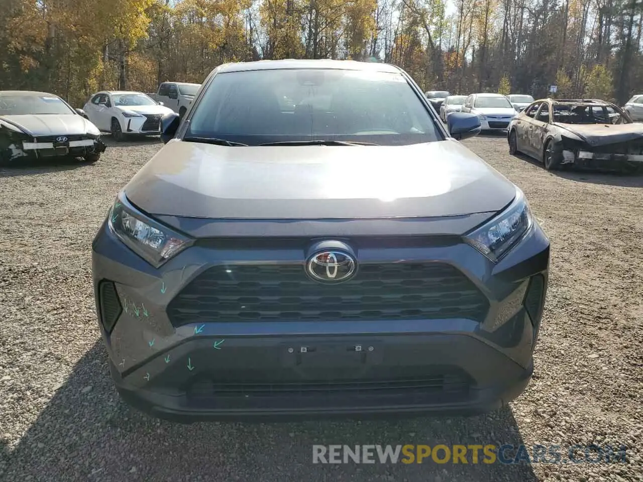 5 Photograph of a damaged car 2T3B1RFV9PC352241 TOYOTA RAV4 2023