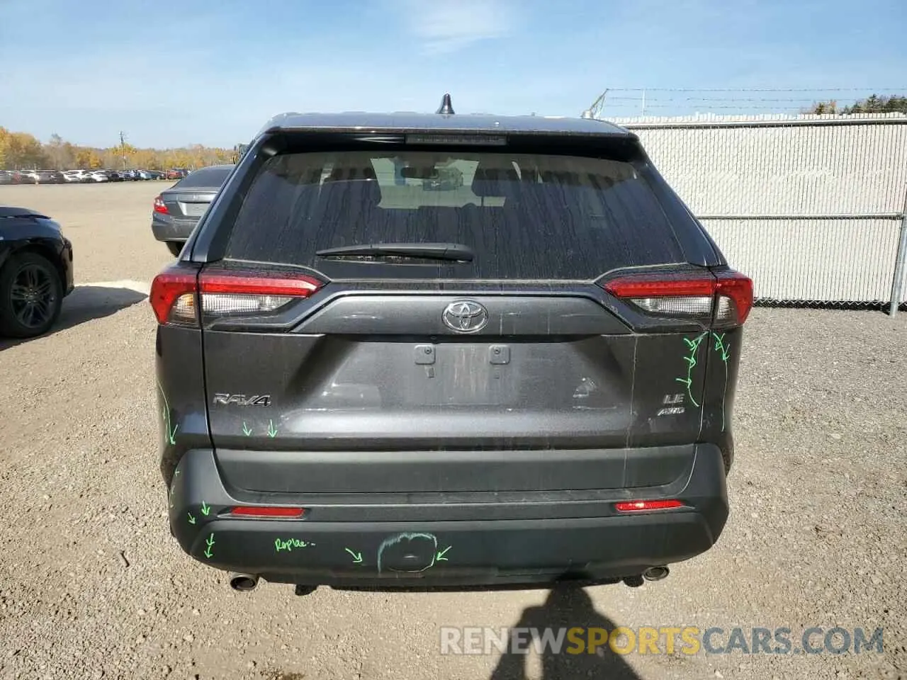 6 Photograph of a damaged car 2T3B1RFV9PC352241 TOYOTA RAV4 2023