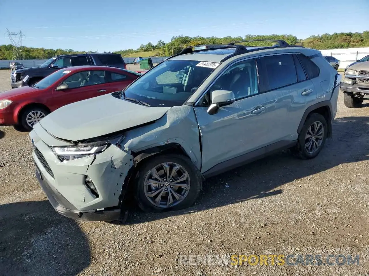 1 Photograph of a damaged car 2T3B6RFV6PW046162 TOYOTA RAV4 2023