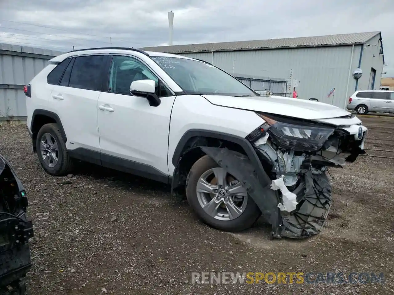 4 Photograph of a damaged car 2T3BWRFV2PW180828 TOYOTA RAV4 2023