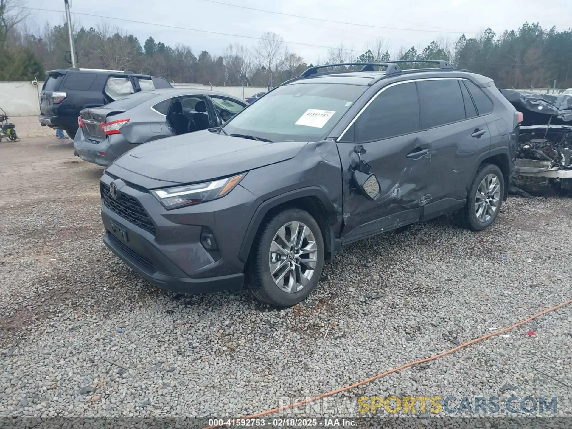 2 Photograph of a damaged car 2T3C1RFV1PW256851 TOYOTA RAV4 2023