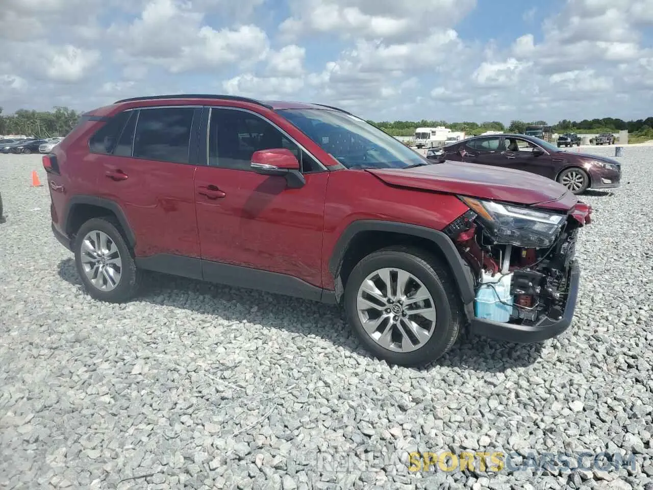 4 Photograph of a damaged car 2T3C1RFV3PW285008 TOYOTA RAV4 2023